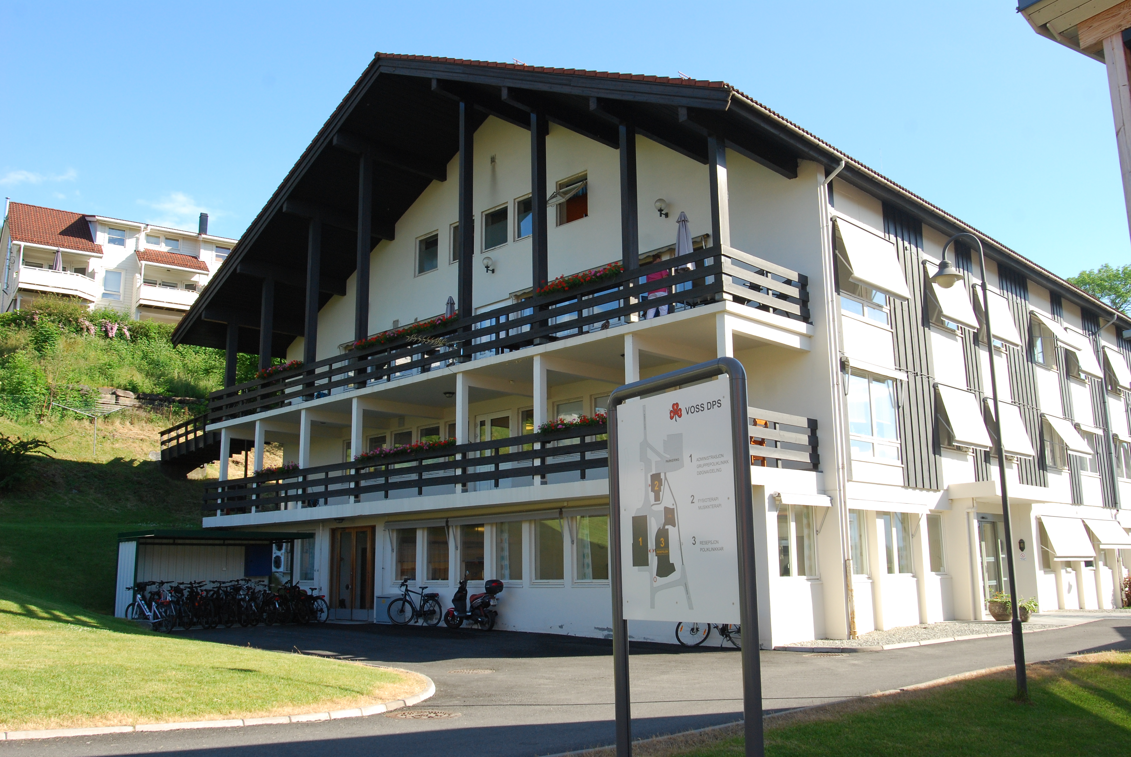 Bygg 1, der døgnavdeling held til